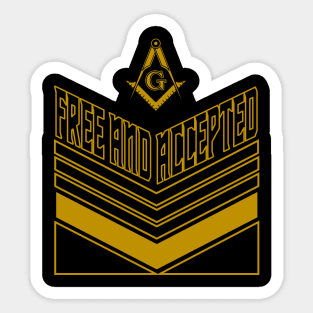 Prince Hall Masonic Apparel Sticker